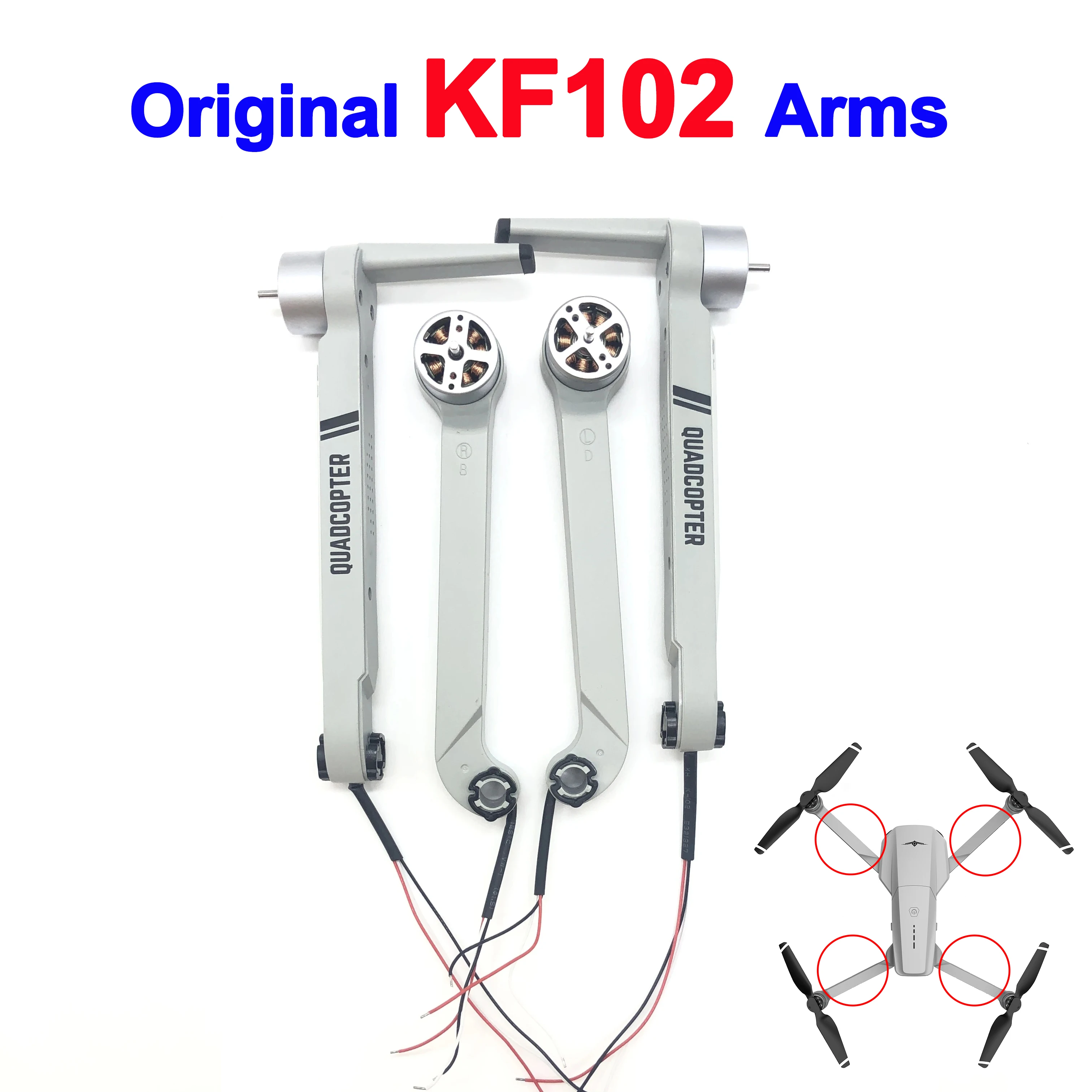 Drone Mapping - KF102 MAX Suku Cadang Aksesori Lengan