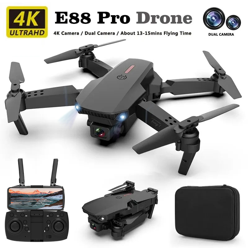 Drone Multispectral - E88pro Drone profesional dengan aliran optik,