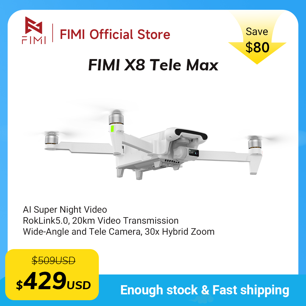 FIMI X8 Tele Max Drone Baru Ka - Drone Thermal Imaging ulasan dan harga