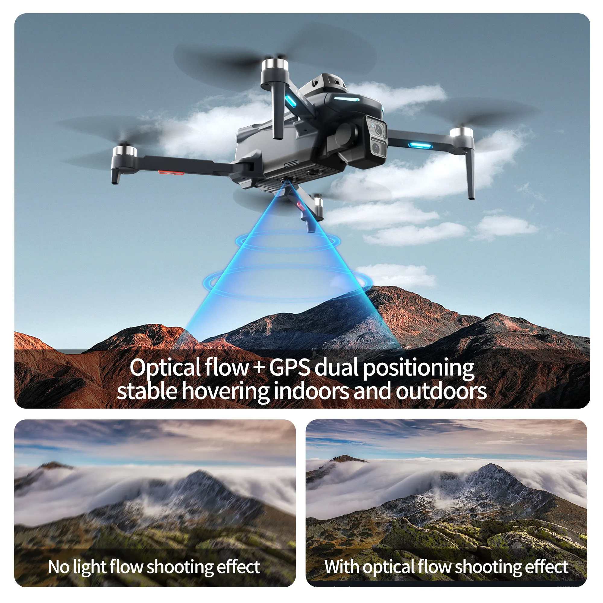 Drone Profesional Lenovo XT606 - Drone Multispectral ulasan dan harga