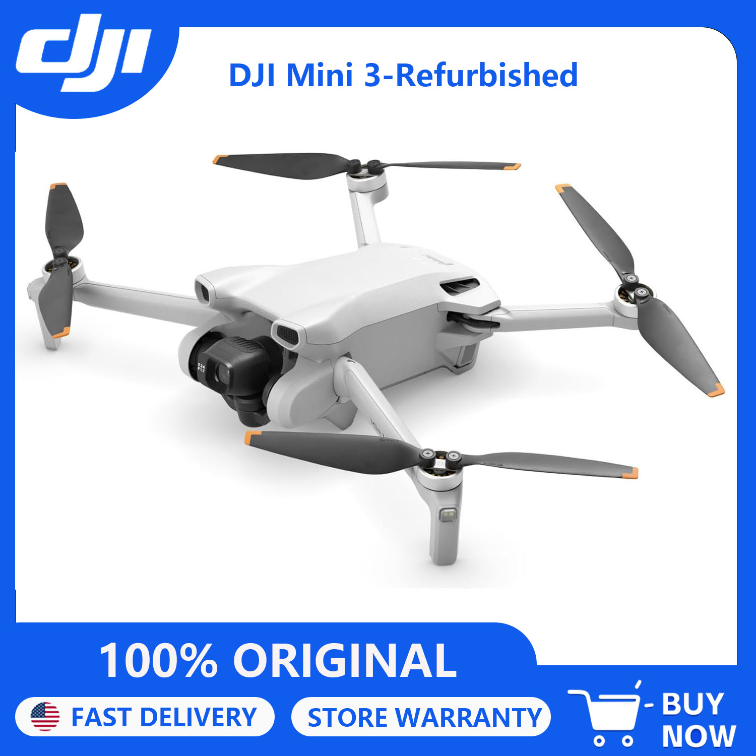 Perbaiki Drone DJI Mini 3 deng - Drone Video Production ulasan dan harga