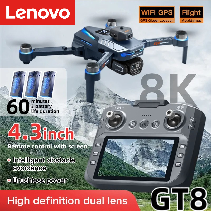 Drone Lenovo GT8 8K Profesiona - Drone Thermal Imaging ulasan dan harga