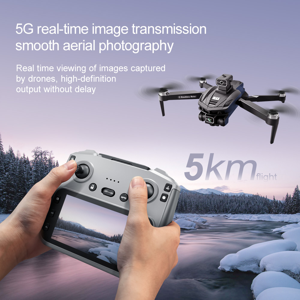 V168 PRO Max GPS Drone 8K Prof - Drone Surveying ulasan dan harga