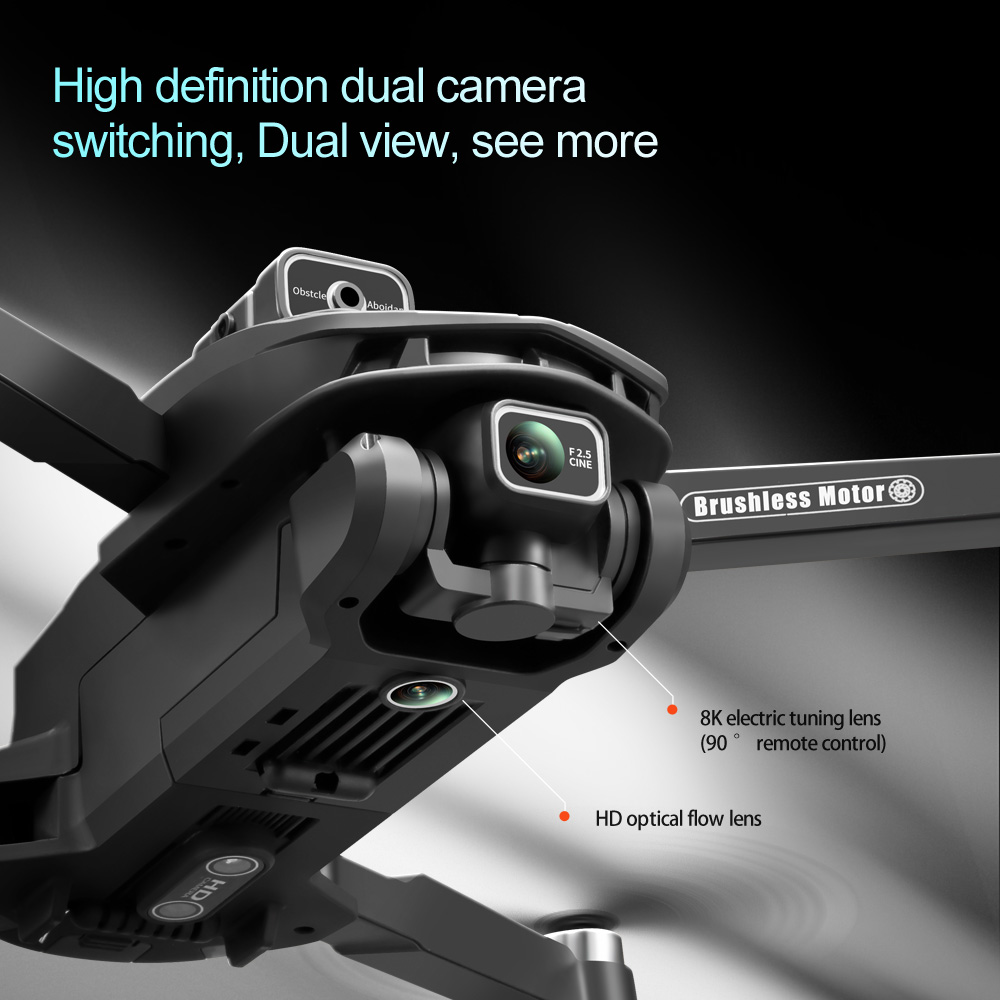 V168 PRO Max GPS Drone 8K Prof - Drone Surveying ulasan dan harga