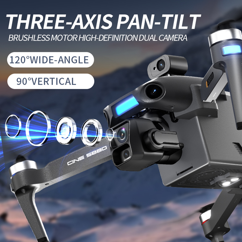 Drone Kamera Ganda 8K Baru 202 - Drone Aerial Photography ulasan dan harga