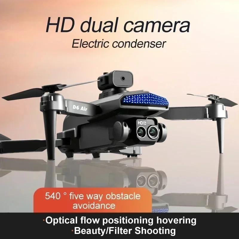 Drone Mini D6 8K Kamera HD Pro - Drone Video Production ulasan dan harga