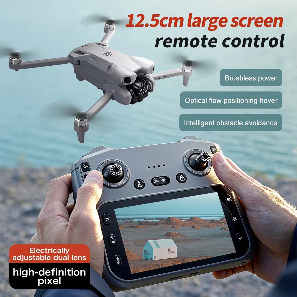 Drone Lipat Quadcopter RC Brus - Drone Thermal Imaging ulasan dan harga