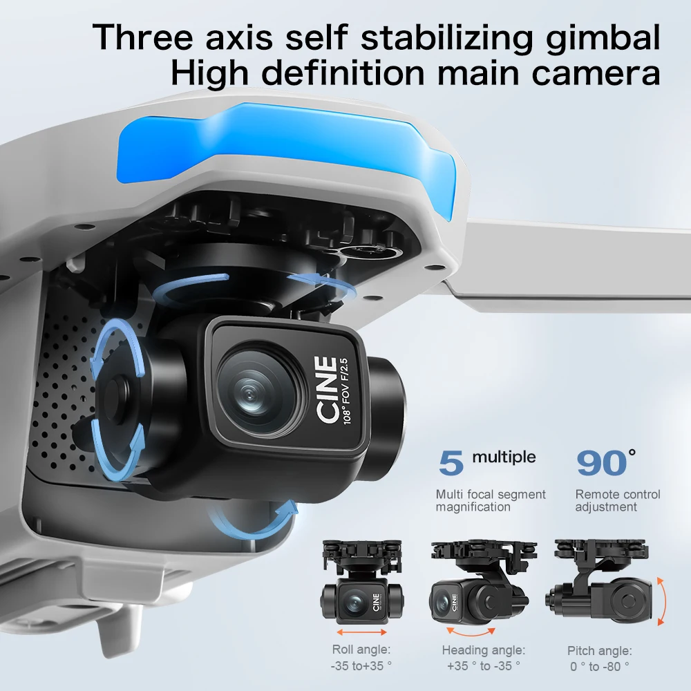 Drone GPS Lenovo S-X1 MAX Gimb - Drone Multispectral ulasan dan harga