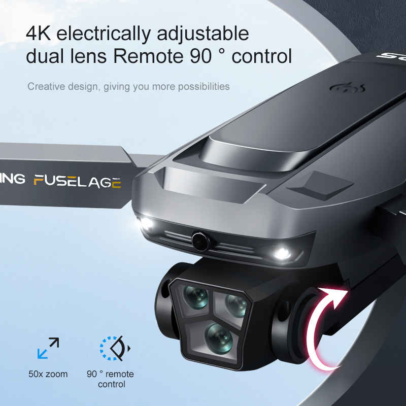 Drone Quadcopter K811MAX: Tanp - Drone Cinematic ulasan dan harga