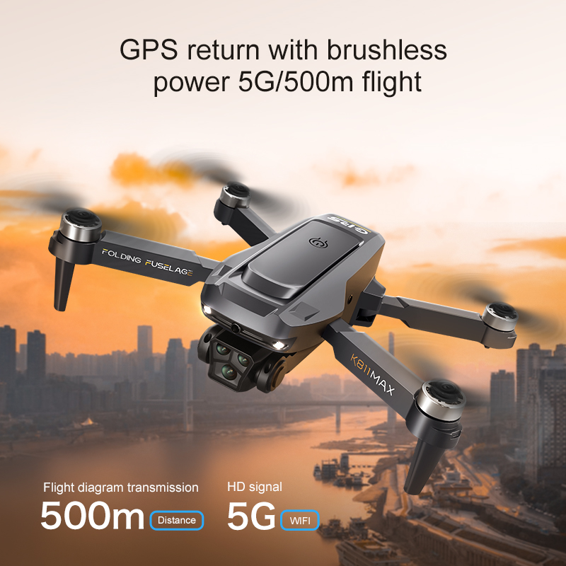 Drone Quadcopter K811MAX: Tanp - Drone Cinematic ulasan dan harga