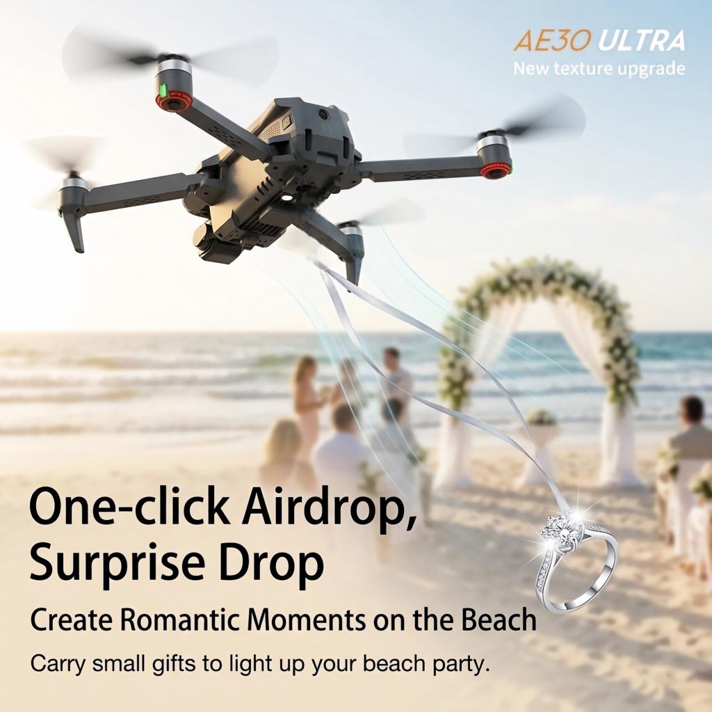 Drone GPS AE30 Ultra Baru Kame - Drone Multispectral ulasan dan harga