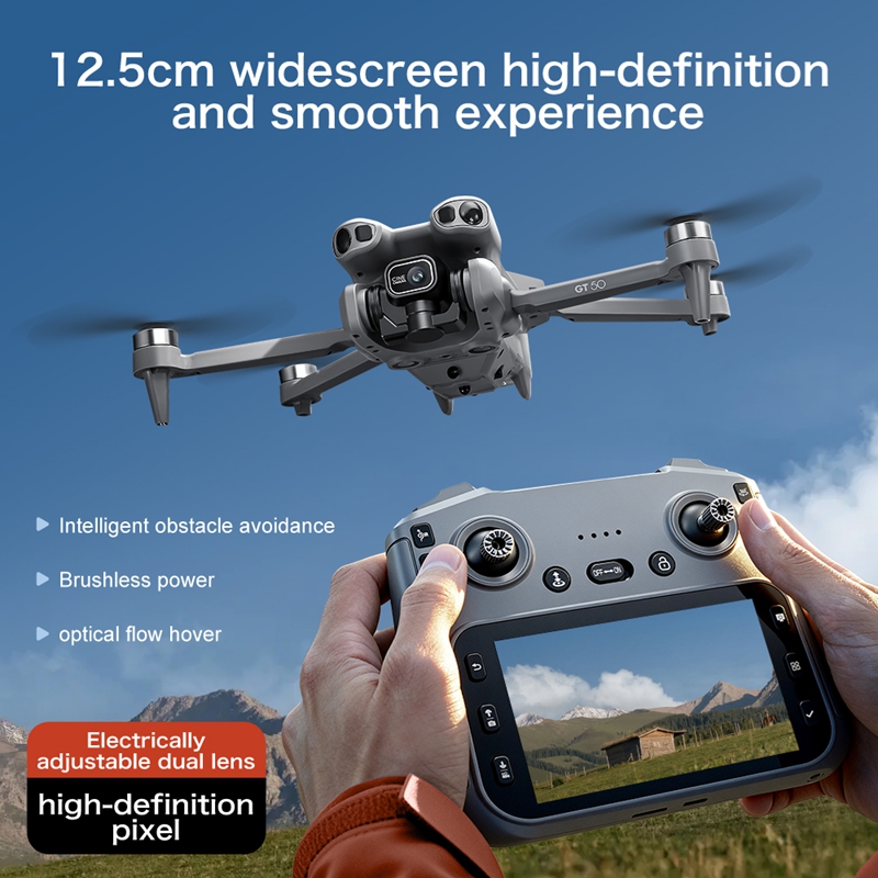 Drone Mini GT50 Kamera Ganda 8 - Drone Video Production ulasan dan harga